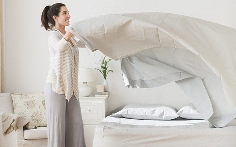 Bảo quản nệm cao su thiên nhiên Jumiking